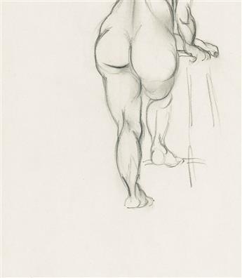 STANTON MACDONALD-WRIGHT Nude Figure Studies.